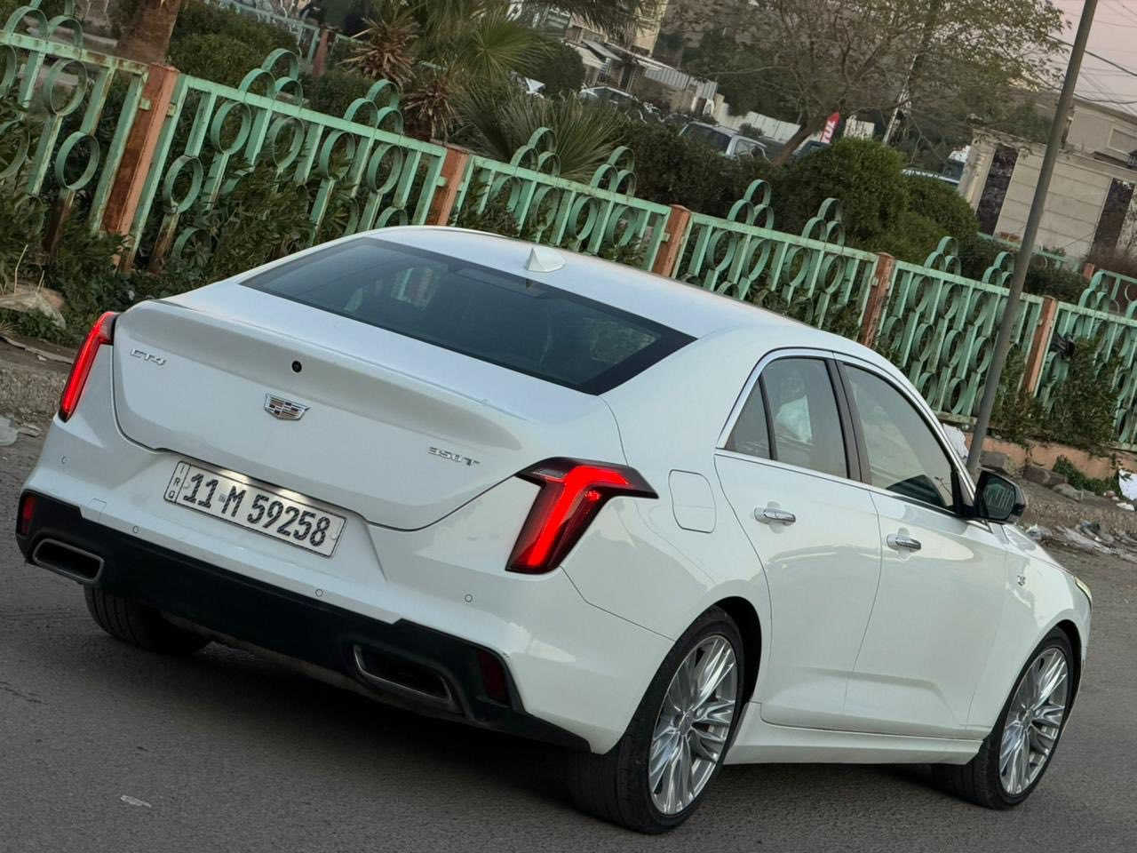 Cadilac CT4 🔥 2022
سعر بلاشش  🔥179
***********

فول مواصفات عدا فتحة
رادارات ٣٦٠ درجة
كراسي جلد و كهرباء 
كراسي هزاز
شحن وايرلس 
حساسات امامي و خلفي
شاشة و كاميره
كيج الكتروني
ماشية فقط 86 الف
محرك ٢٠٠٠ تيربو ٤ سلندر
ضرر❌جاملغ و بنيد بدون دواخل وبيها جاملغ امامي عكس السايق وربع الباب كلير من امريكا
أرباك ستيرن
موجودة 📍بغداد المشتل شارع المطبك

