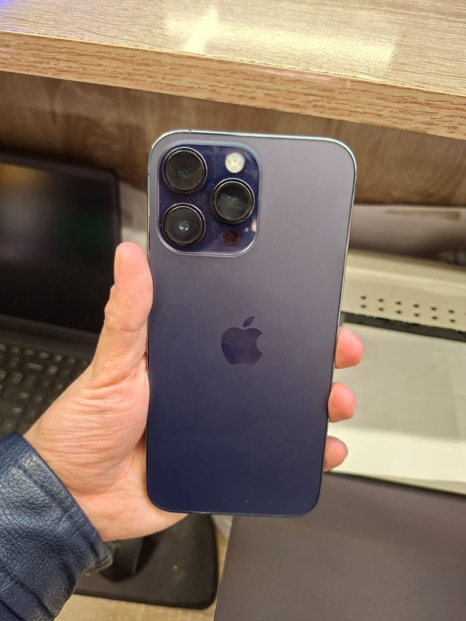 ايفون ١٤ برو ماكس
ذاكرة ٢٥٦
بطارية ٩١
الجهاز دبل سيمكارت
نضافة الجهاز ١٠٠٪؜ لامفتوح ولا مصلح

السعر ٨٠٠ قفل
مكاني بغداد
***********
