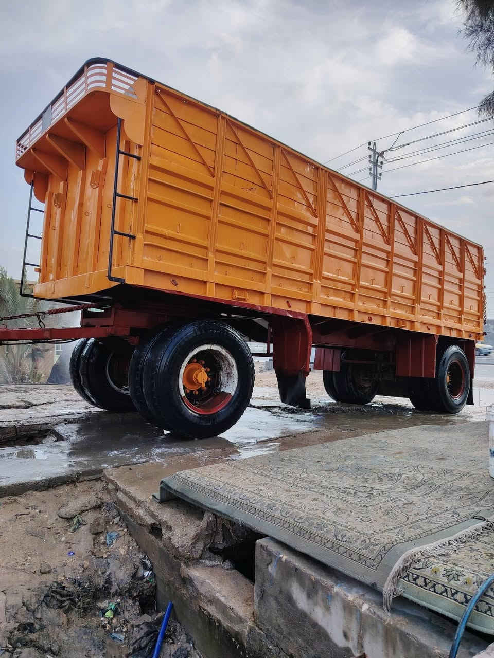 (١)البيع مقطوره كرونه 82 مكفوله طول ٧ونص دناكير 14 مربع ألماني صنيه 110 جديده توير 24 نص عمر جاهزه هوا كهربات جاهزه العمل مكان نجف الاستفسار الاتصال على الرقم *********** ***********
