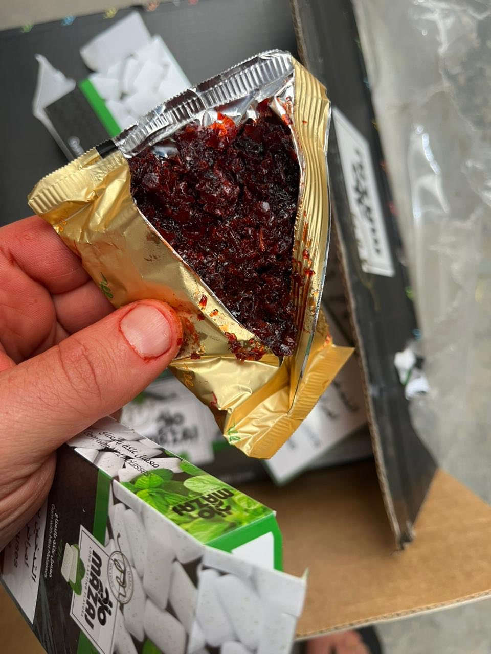 الدولار يصعد واحنه ننزلكم عرض خاص ليومين فقط لاصحاب المقاهي تكه علج نعناع ب4 الاف فقط 
وانكليزي مزاج الكيلو 8 الاف فقط  يوجد توصيل كل المحافضات والانتاج جديد وطعم خيالي 
كارتون كامل 12 تكه ب40 الف


**إذا كنت صاحب هذا الإعلان وتريد حذفه لأي سبب، رجاءا أرسل رسالة إلى الدعم الفني**