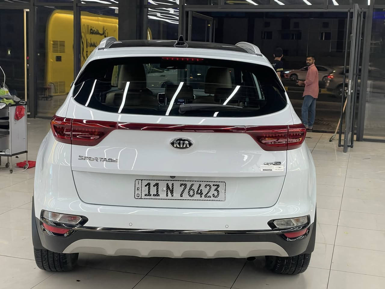 السلام عليكم 
سبورتج 2021 جي تي لاين ماشيه 25 الف سياره بعدها زيرو بحالة الوكاله ضمان الدوليه مكفوله كفاله عامه 
*********** المكان بغداد
