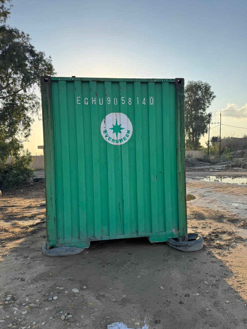 حاوية للبيع مع توصيل جميع المحافظات
***********
