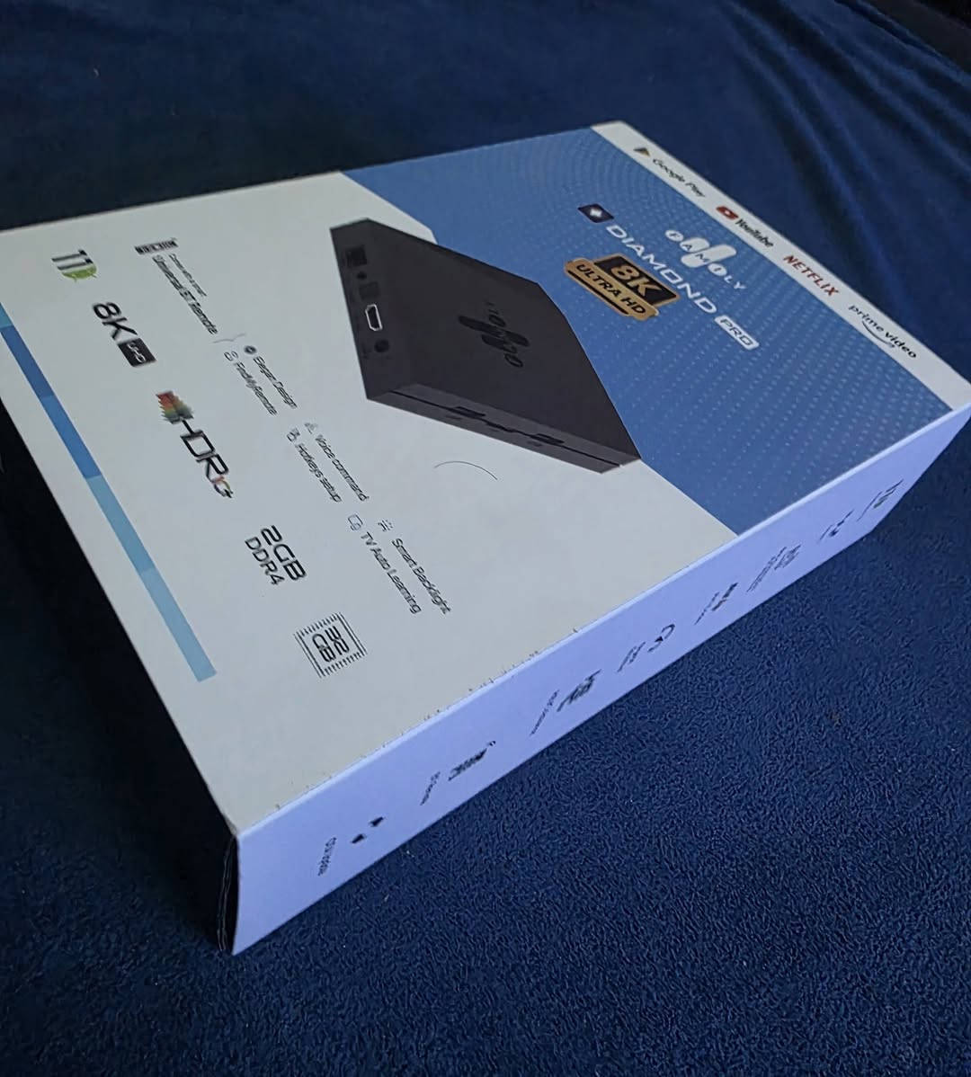 TV BOX FAMILY DIMIND PRO
للبيع تي قي بوكس فاملي دايموند برو غير مستعمل بالباكيت
الجهاز بالكارتون
مفعل مدى الحياة
ضمان فتح القنوات مدى الحياة
يفتح كل قنوات بين سبوت وبدقة 4K
يقتح كل قنوات TOD
يفتح كل قنوات الكاس
ريموت بلوتوث
سينمانا،  مسلسلات،  افلام
10000 الف مسلسل وفيلم
سعر ممتاز 
التواصل على الخاص


**إذا كنت صاحب هذا الإعلان وتريد حذفه لأي سبب، رجاءا أرسل رسالة إلى الدعم الفني**