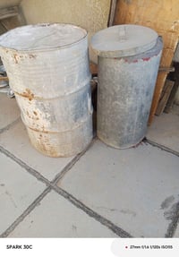 عندي برميل حديد وتانكي حديد مغلون اللي يريده يتصل رقمي 07724203002