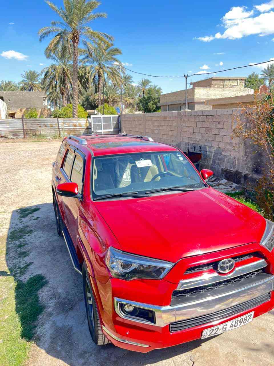 تويوتا فور رنر وارد امريكي ٢٠١٦ حادث جاملغ اماي وخلفي ترهم مراوس ونقد حسب قناعه مكانه غزاليه رقم اربيل جديد تحويل مباشر سياره فول موصفات *********** سعر ٢٤٥ ورقه
