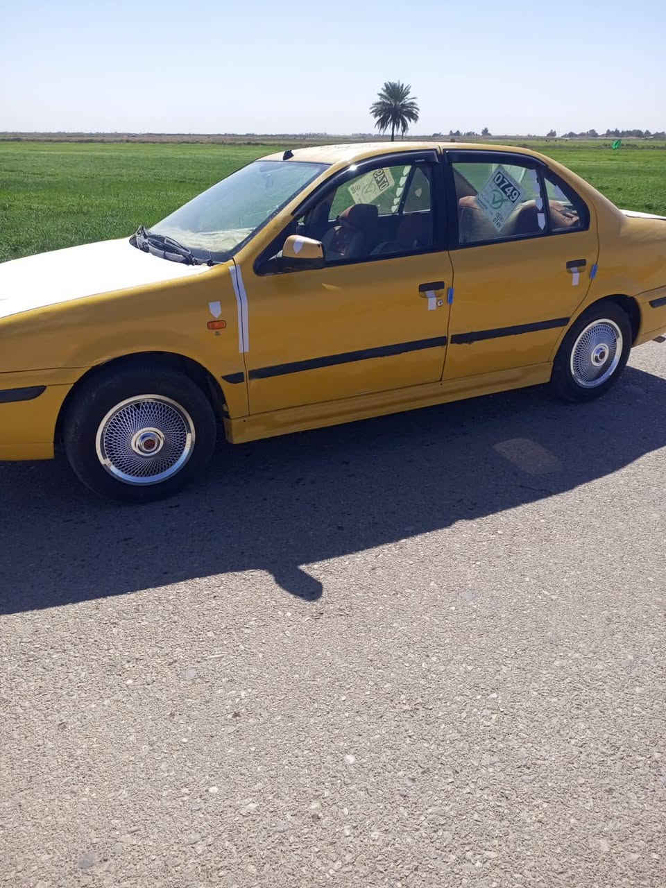 السلام عليكم سمند 2011 مكفوله من الضربه مصفره هىيه وغرامات  مسجل تخم سماعات دمام  دوشمه جديده كهربائيات كلها شغاله مابيها نقص اي شي تراي وين ميعجبك مازدات جدد بروجكترات جدد خياس مابيها صندوكها نضيف كماليات كامله تخم تأير درايم شفتات جدد تبريد ثلج تدفئه خير من الله
السعر 29 وبي مجال عنوان واسط قضاء الصويره 
***********
