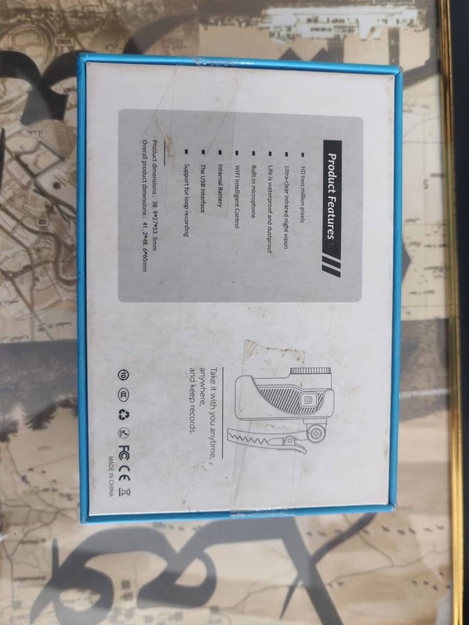 مميزاتهة 
ربط بلوتوث وايفاي تصوير4K
تسجيل صوت 
عزل المايكروفون جيد جدا 
منفذ رام 
مقاومة ماء 💦
مقاومة غبار 
مقاومة حرارة  
مقاومة للصدمات


**إذا كنت صاحب هذا الإعلان وتريد حذفه لأي سبب، رجاءا أرسل رسالة إلى الدعم الفني**