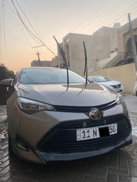 كورلا ٢٠١٨ للبيع  مواصفات le شاشه كبيره كامره خلفيه  تحكم ستيرن جهتين ...