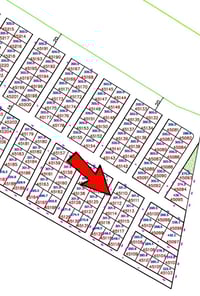 ✍️ قطعة ارض بالتوزيع الجديد  المساحة (300م)  للاستفسار ( 07810429103)