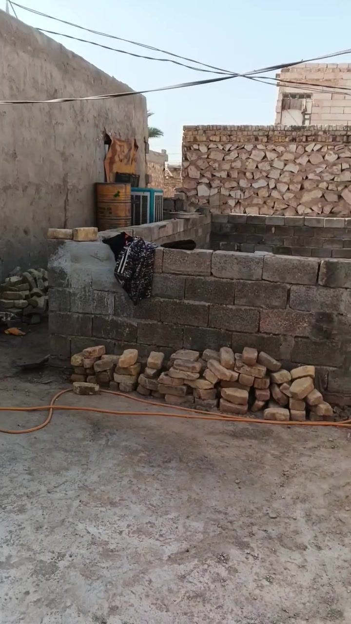 سلام عليكم  بيت مساحه 220م مكانه كوفه حي صدر ال3  التصال ولستفسار ***********
