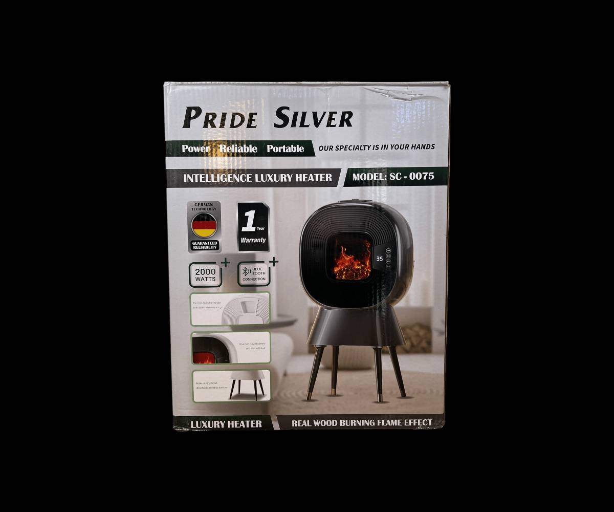 دفاية ذكية متعددة الوظائف (دفاية + سماعة + مبخرة + عرض لهب ديجيتال)

الاستخدامات

تمنحك أجواء شتوية فاخرة تجمع بين الدفء، الرائحة العطرة، والموسيقى الهادئة في منتج واحد.

مثالية لغرف الجلوس، غرف النوم، المكاتب أو الصالونات لإضافة جو مريح ودافئ.

يمكن استخدامها كقطعة ديكور أنيقة بفضل تصميمها العصري وتأثير اللهب الجمالي.

مثالية للجلسات المسائية أو لحظات الاسترخاء مع إضاءة اللهب والموسيقى والعطر.

المميزات

نظام تدفئة فعّال بقدرة 2000 واط بتقنية PTC Ceramic لتوزيع الحرارة بسرعة وأمان.

تأثير لهب واقعي ثلاثي الأبعاد يضيف لمسة فخامة ودفء بصري للمكان.

سماعة بلوتوث مدمجة بصوت نقي وواضح لتشغيل الموسيقى من الهاتف أو أي جهاز آخر.

مبخرة داخلية مخصصة للزيوت العطرية أو البخور لتمنحك رائحة جميلة وانتعاشًا في الجو.

شاشة رقمية LED لعرض درجة الحرارة والتحكم بسهولة.

وظائف متعددة بزر واحد لتبديل الوضع بين التدفئة، الإضاءة، أو تشغيل الصوت والعطر معًا.

نظام أمان ذكي مع فصل تلقائي عند السقوط أو ارتفاع الحرارة.

مؤقت تشغيل تلقائي (من 1 إلى 12 ساعة).

تشغيل مباشر على الكهرباء 220 فولت بدون الحاجة لشحن.

تصميم أنيق بلون أبيض وأسود يناسب الديكورات الحديثة.

محتويات الصندوق

دفاية ذكية متعددة الوظائف (دفاية + سماعة + مبخرة + عرض لهب).

قاعدة الأرجل + براغي التثبيت.

دليل الاستخدام.

الملاحظات

الجهد الكهربائي: 220V – 50Hz

الطاقة: 2000W

أبعاد الكرتون: طول 45 سم × عرض 30 سم × ارتفاع 58 سم

يُنصح بوضعها على سطح مستوٍ بعيد عن المواد القابلة للاشتعال.

استخدم زيوتًا عطرية مخصصة للأجهزة الكهربائية في حجرة المبخرة.

المنتج مخصص للاستخدام الداخلي فقط.