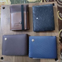 محفظة رجالي • صنع إيطالي • مونت بلانك