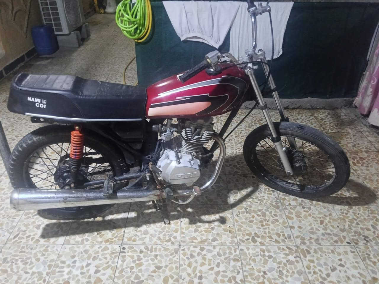 سلام عليكم انه مكلف بل نشر دراجه جديده مكينه جديده المكان بصره حيانيه دور شرطه اسعر ٣٠٢٥ وبيه مجال هاذ رقم صاحب دراجه ***********

