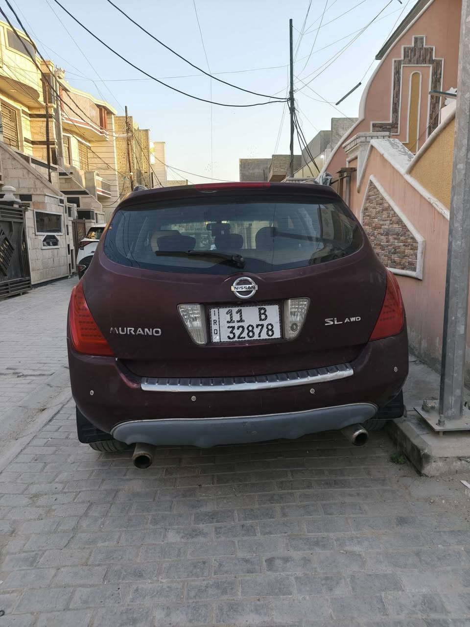 السلام عليكم مورونو 2007 وارد امريكي حادث بسيط جدآ  صبغ قطعتين او 3 مااعرف بالضبط جراد بسيط بيها محرك وگير كامري ابو الچف مكفول تبريد ثلج تدفئه صدر امامي خير من الله خلفي نص عمر رقم بغداد انكليزي بأسمي مكاني بغداد الدوره السعر 62 مجال بسيط غير متواجد ع النت 
‏‪***********‬‏
