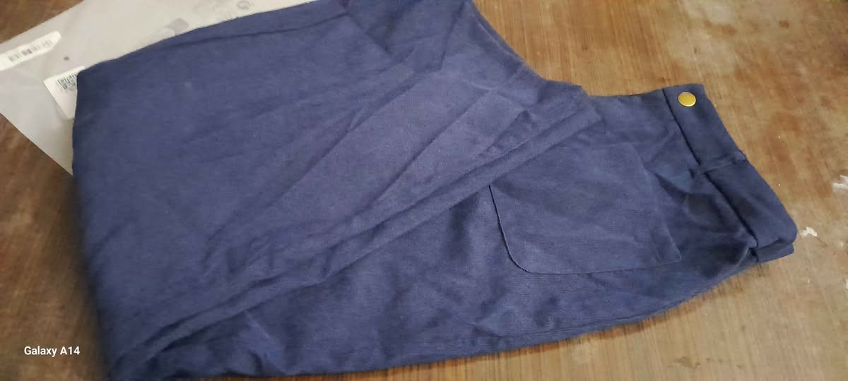 بنطلون قديفة نسائي لون ازرق بحري قياس لارج بغداد, العراق


**إذا كنت صاحب هذا الإعلان وتريد حذفه لأي سبب، رجاءا أرسل رسالة إلى الدعم الفني**