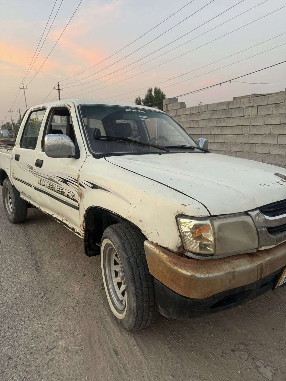 سلام عليكمبيكم دير موديل ٢٠٠٧ مكينه كير ياباني. مكينه بيها بخار كابريته سنويه جديده. رقم ديالى نكليزي بسمنه بيها خياسات موضحه بل صور بلاديه مابيها كلبه كص مكاني ديالى بعقوبه سعر ٢٨ بيها مجال ***********
