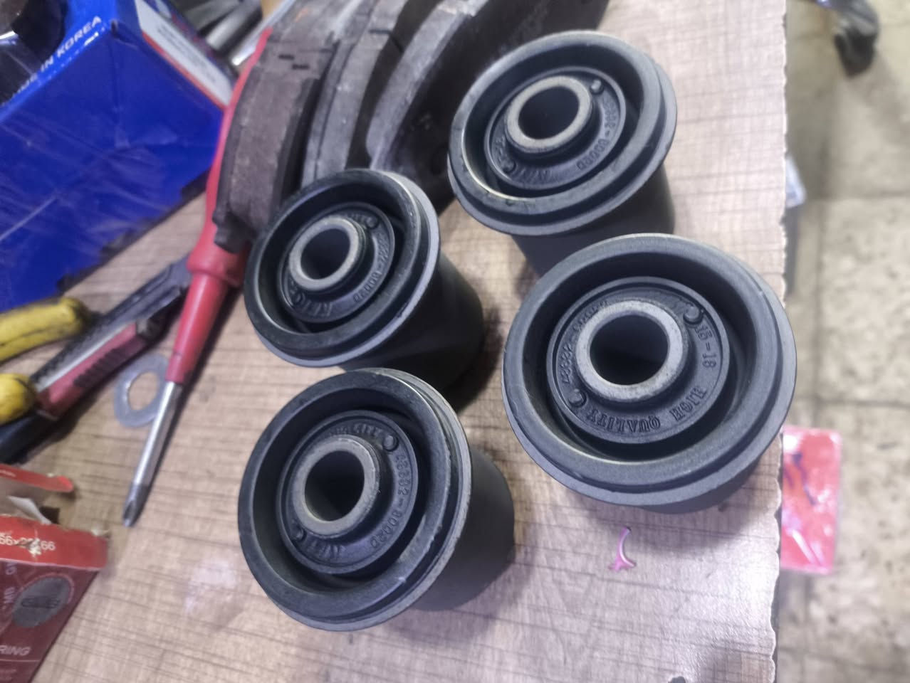 🔧🚗 تم بفضل الله تبديل صدر أمامي لسيارة Haval H9
✅ بوش طبلات أعلى
✅ بوش دبلات
✅ لاستيك رباط أمامي
متوفر جميع قطع الصدر الأمامي والخلفي
صيانة وحدادة صدر بنفس الوقت
شغل مضمون وأسعار تنافسية 💯
📍 بغداد – ساحة الطيران – الفرع الثالث شارع حجي منيشد
☎️ ***********
☎️ ***********
#حدادة_صدر #صيانة_سيارات #قطع_غيار #Haval_H9
