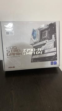 للبيع ASUS ROG Strix Z790-A Gaming WiFi D4  FSP Dagger Pro 850W SFX Po...