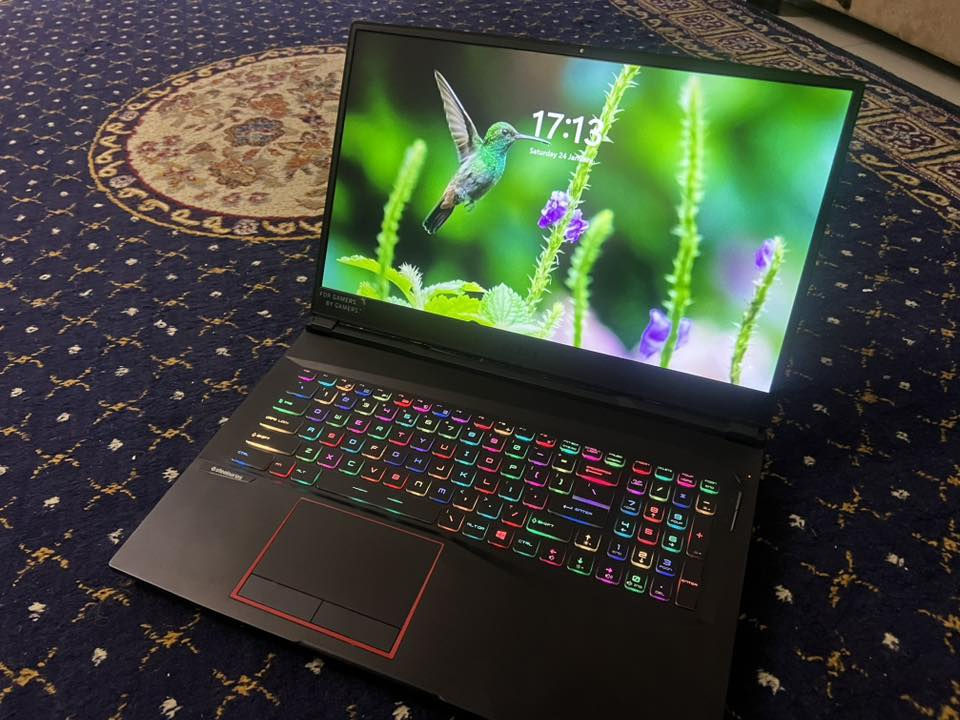 لابتوب للبيع msi ge 75 raider 8se
المعالج intel i7 8750h
كرت الشاشه RTX 2060
الرام 256 nvme ssd
قابل للتطوير ب ssd ثاني او اضافه هارد عادي 
رامات 16 giga ddr4
الشاشه 144hz
حجم الشاشه 17.3
شاحن بقدره 230 watt
الكارت جبار على هذا الجهاز وتكدر تشغل عليه حتى اخر الالعاب واللابتوب جداً نضيف استخدام شخصي
بدون اي نقص 
السعر 775 الف
المكان بغداد الدوره
للتواصل على الرقم ***********
