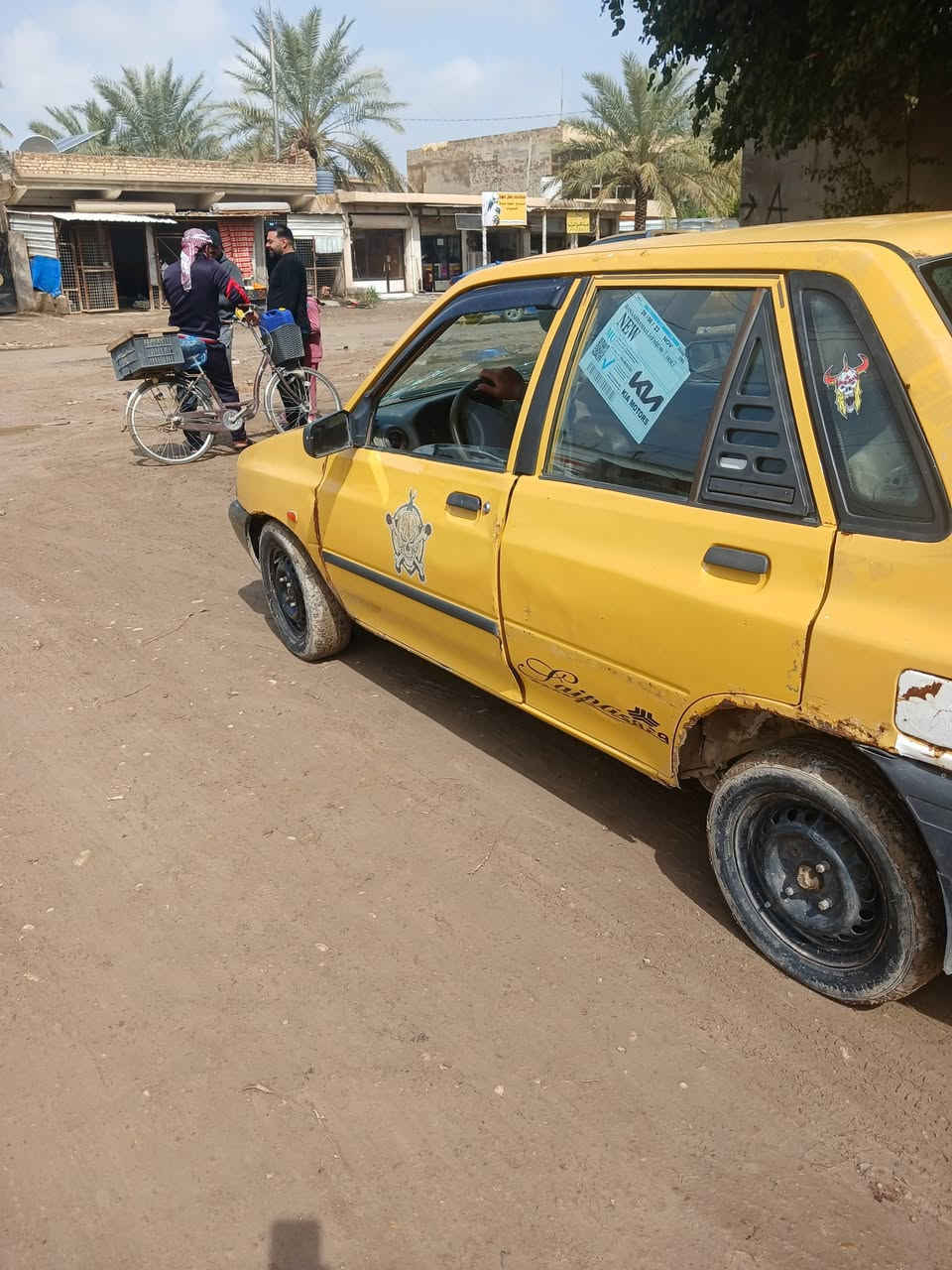 سلام عليكم خوان سياره سايبه موديل ١٢ احمر صدامي  وسنويه ستنساخ  ومكينه كير خبر من الله سياره حلوه وخير من الله ابيع او مراوس سعر مليون  عنوان ديالى كنعان رقمي ***********
