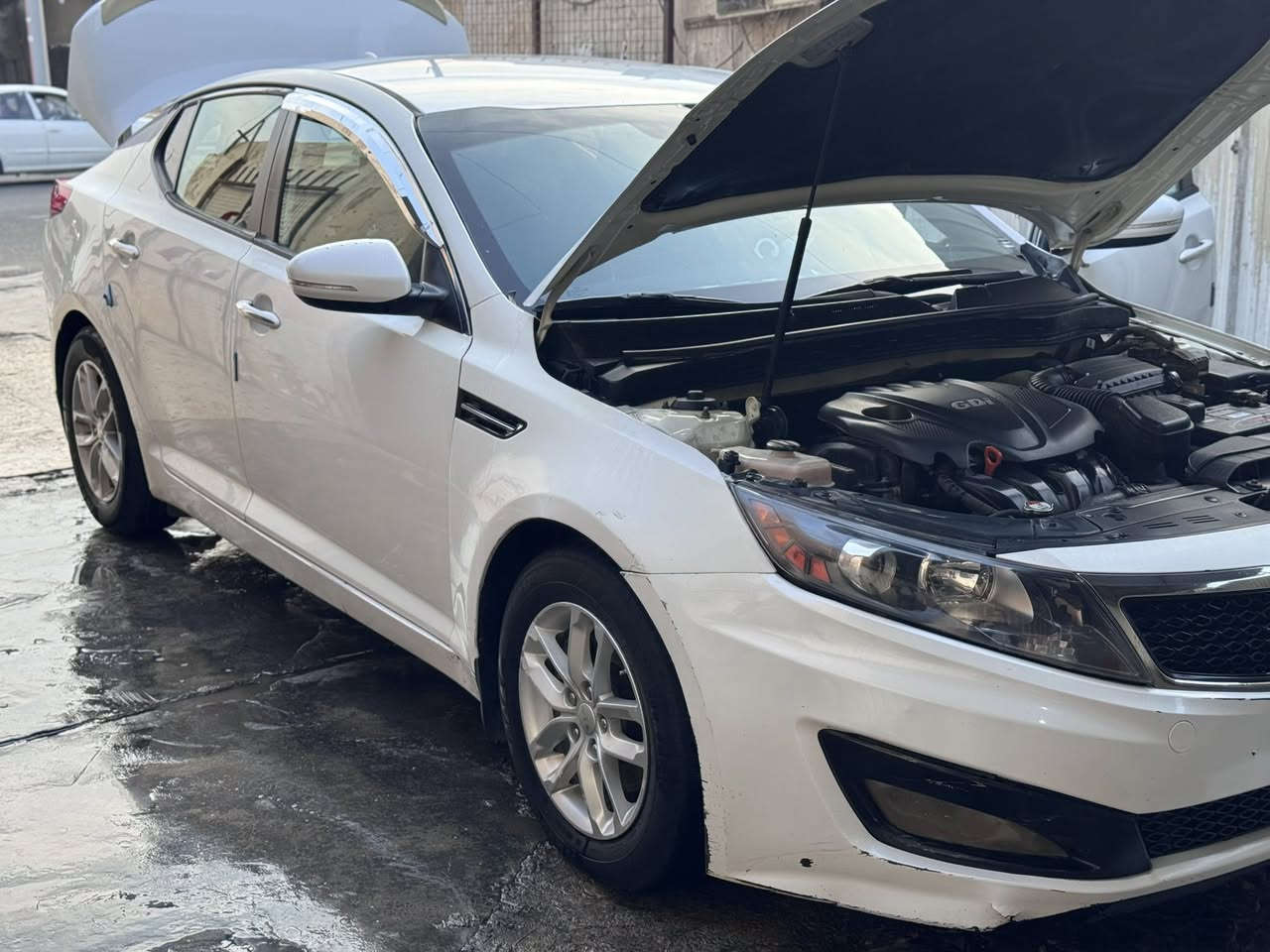 السلام عليكم
اوبتما موديل ٢٠١٣ امريكي 
الضرر جاملغ وجزء من الباب الي بصف السايق مصبوغ الباب معاهم لتوحيد اللون
السيارة بأسمي ورقمها بغداد
رايدها ١١٠ وبيها مجال بسيط
مكاني الفلوجة
***********
