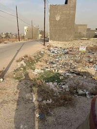 قطعه أرض للبيع في الدوره هوررجب شارع  ارض النخيل  قرب البانزين خانه مس...