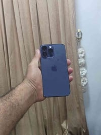 ايفون 14 برو ماكس 128 باتري. 🔋100 مبدل  مبدل شاشه فيس ايدي شغال  بي مس...