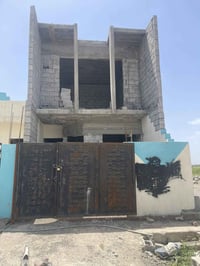 هيكل للبيع زراعي 100م طابقين 3غرف نوم مطبخ صحيات 2حمامات2 واستقبال وصا...