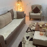 طقم كنب • بسيستم • طاولة وسط
