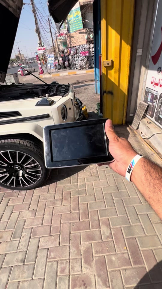 #creatorsearchinsights   ميسر لشاشات تحديث Mercedes G-Class موديل 13/17 تبديل شاشه اضافه سستم كامرات بلادي فول نوع 5D بلادي دون تحوير وكاله ضمان سنه  بغداد المشتل الشارع العام قبل تقاطع الاجراس  *********** ميسر  *********** ميسر  #مارسيدس #مارسيدس_فخر_الصناعه_الالماني #العراق #بغداد 
