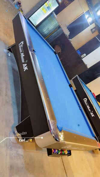 طاوله بلياردو للبيع العدد2 سعر الطاوله 730$ مستخدم نضيف نضافه 100/100 مكاني بغداد للاستفسار الاتصال على الرقم الموجود/***********///***********
