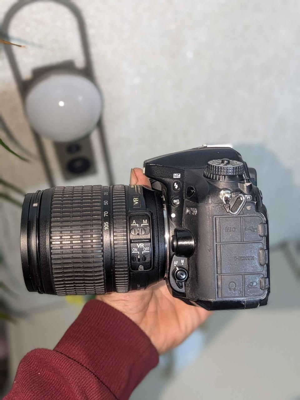 24mpx
18-105 nikon vr
Shutter fps 6-7
Wifi🔗
Nfc
Vedio full hd 60fps 
Filter uv
یەک پاتری و شعنی بیلادی
هیچ کێشەی نیە بەشەرتی ڕەنگ و کوالێتی 
نرخی لە چات بۆتان ڕەوان دەکەم نرخی خوار بازاڕ أربيل, العراق


**إذا كنت صاحب هذا الإعلان وتريد حذفه لأي سبب، رجاءا أرسل رسالة إلى الدعم الفني**