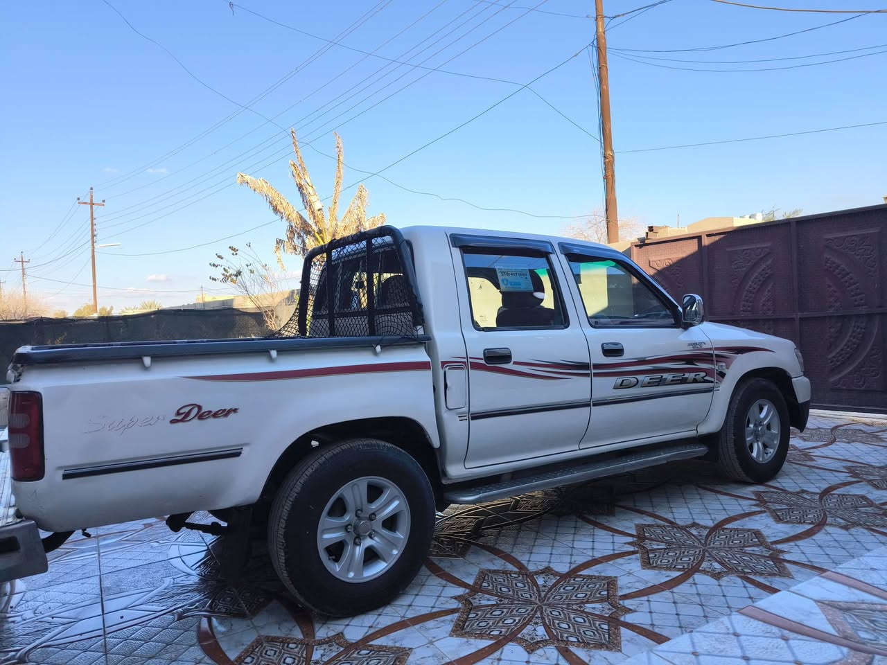 سيارة سوبر دير موديل 2013
السيارة نضيفة فقط بيها ملاحظات بصيطه 
رقم صلاح الدين – مشروع وطني/شرط التحويل 
السعر 80 وبي مجال بصيط
للاستفسار أكثر الاتصال عل الرقم ***********
مكاني كركوك – قضاء الحويجة
وحيّ الله الشراي
