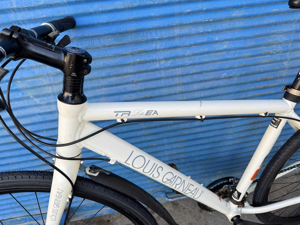 السلام عليكم خواتي العزاز 700 حجم 28 
قياس M فريم 47 ماركة (LOUIS GARNEAU®)
غني عن التعريف صينع كندا 🇨🇦 معدنه فول المنيوم 
سستم شيمانوا إسير خلفي امامي تورني 3/8 بلادي 
بركتهاا تكتروا ونظفتهاا شوفت عينك والدراجة عل وضع الشركة سعرهاا 250 الف وبي مجال اخواني 
الاستفسار *********** عنواني موصل تتوفر خدمة توصيل جميع محافظات العراق وتحياتي
