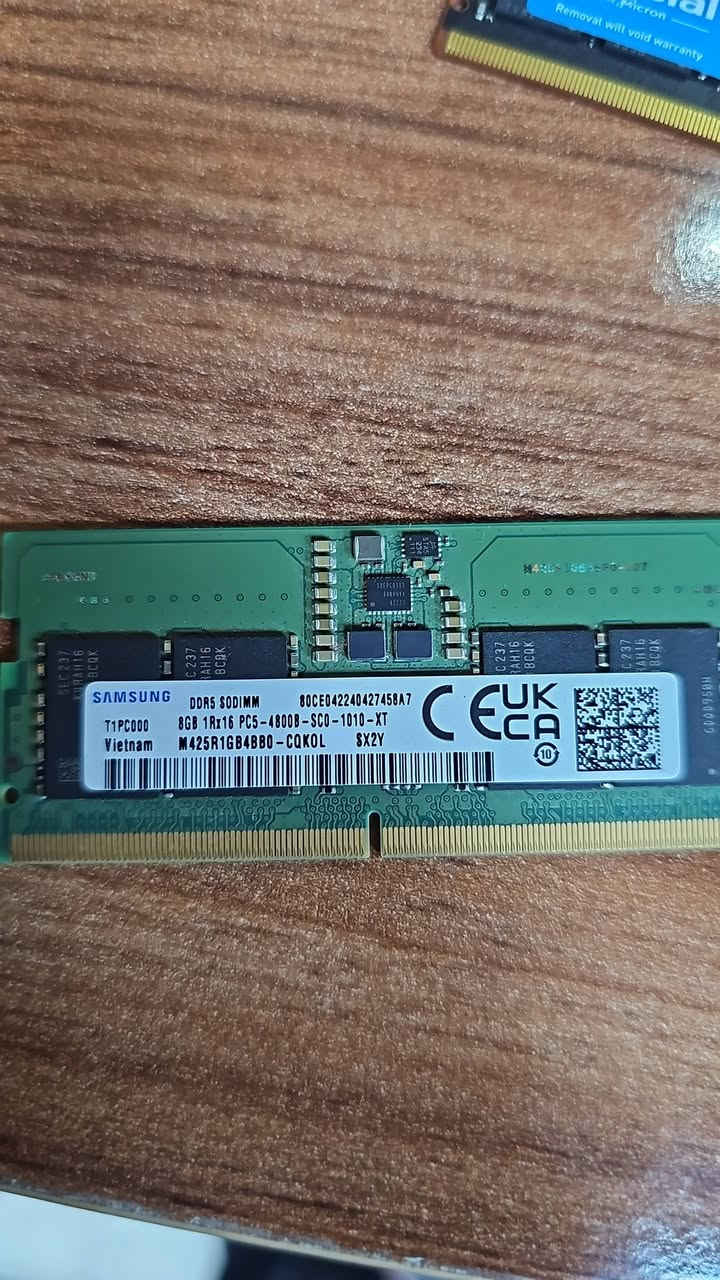 ٣ قطع ddr5 شرط فحص توصيل متوفر كل العراق


**إذا كنت صاحب هذا الإعلان وتريد حذفه لأي سبب، رجاءا أرسل رسالة إلى الدعم الفني**
