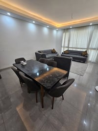 للبيع طقم قنفات 8 اشخاص +طقم طاولة طعام 6 اشخاص مستعمل بسعر مناسب البي...