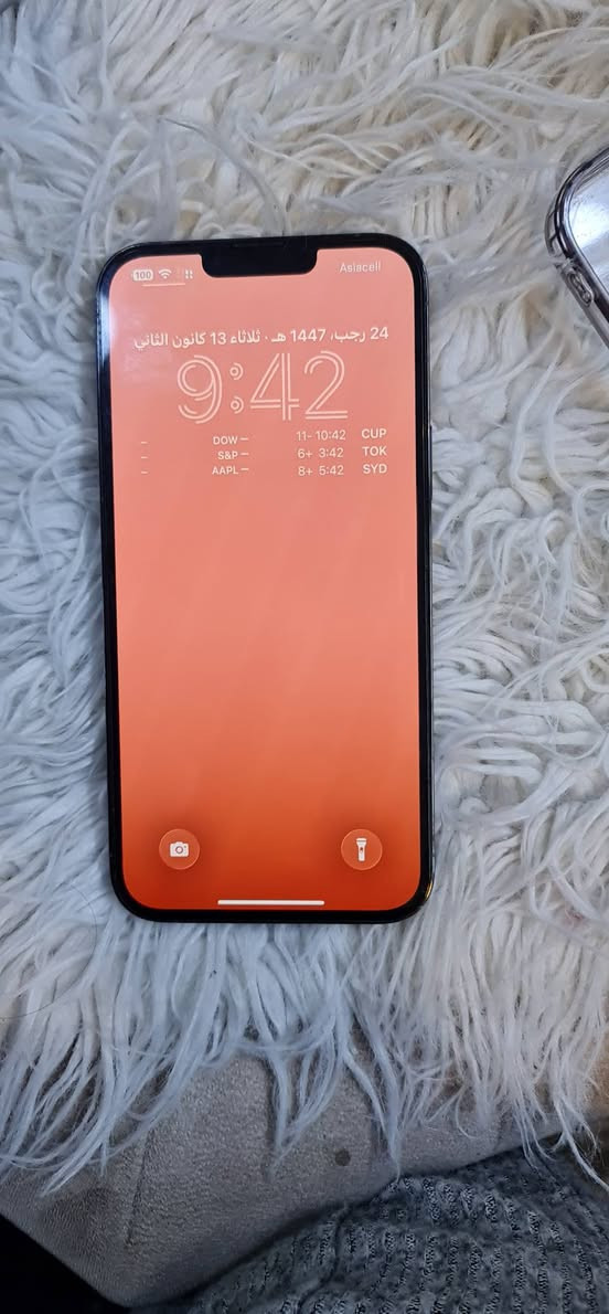 آيفون ١٣ برو ماكس دبل ذاكره ٢٥٦ لون بحري بطاريه ٩٤ نضافه ١٠٠/١٠٠ شرط لا مفتوح ولا مبدل بي شي معا شاحنه اصليه السعر ٧١٥ وبي مجال المكان حي سومر للتواصل اتصل *********** / ***********
