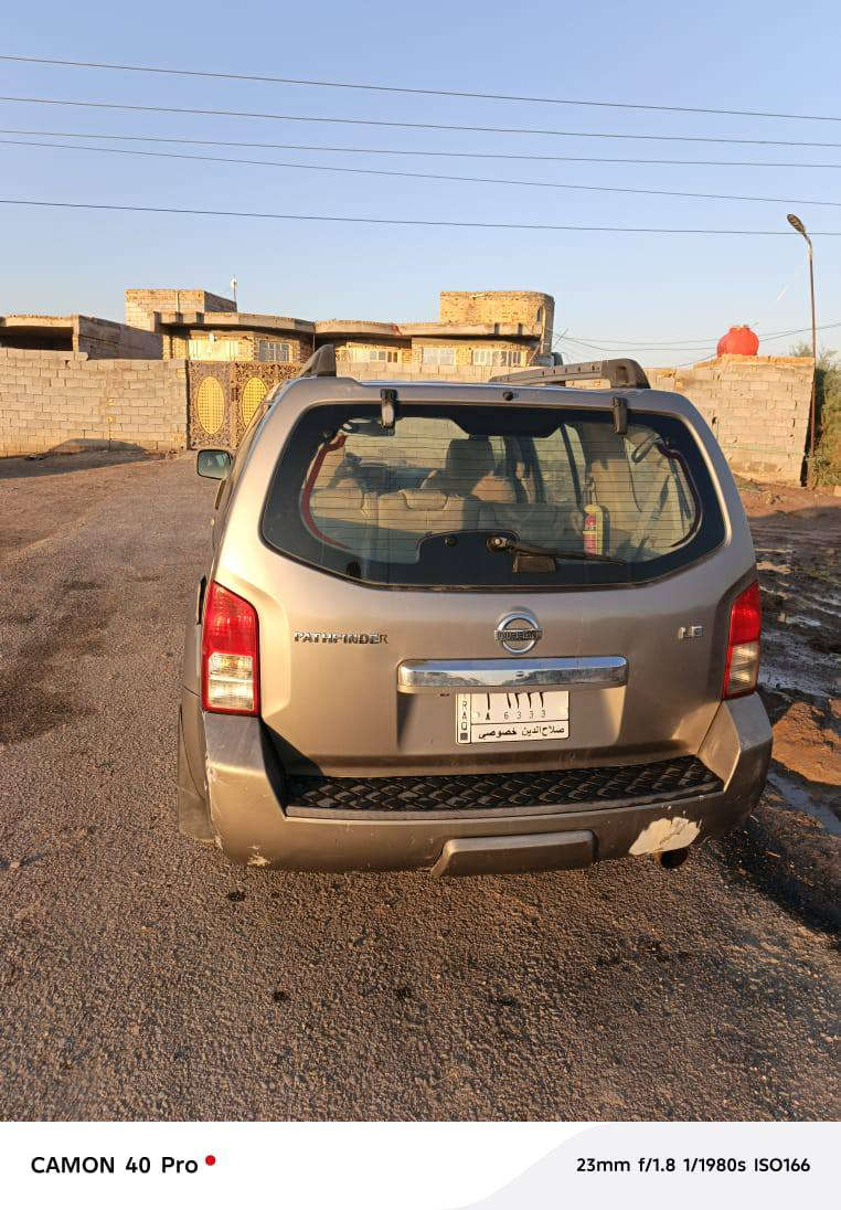 السلام عليكم نيسان باثفندر للبيع 2009LE  خليجي 
الموصفات
1-فتحت سقف✅
2- دشبول ارماده ✅
3-تحكم ستيران جهتين✅
4- حجم المحرك 4000✅
5-قطع تبريد 3✅
6-لايت زنون ✅
7-عدد المقاعد 7✅
8-كراسي كهربائي✅
السياره مكفوله كفاله عامه من كلشي عده ملاحظه تبديل باب الخلفي   كير مكينه مكفولات كشر مكفول السياره كلش جديده السعر (115)وبي مجال بسيط للشراي 
***********
