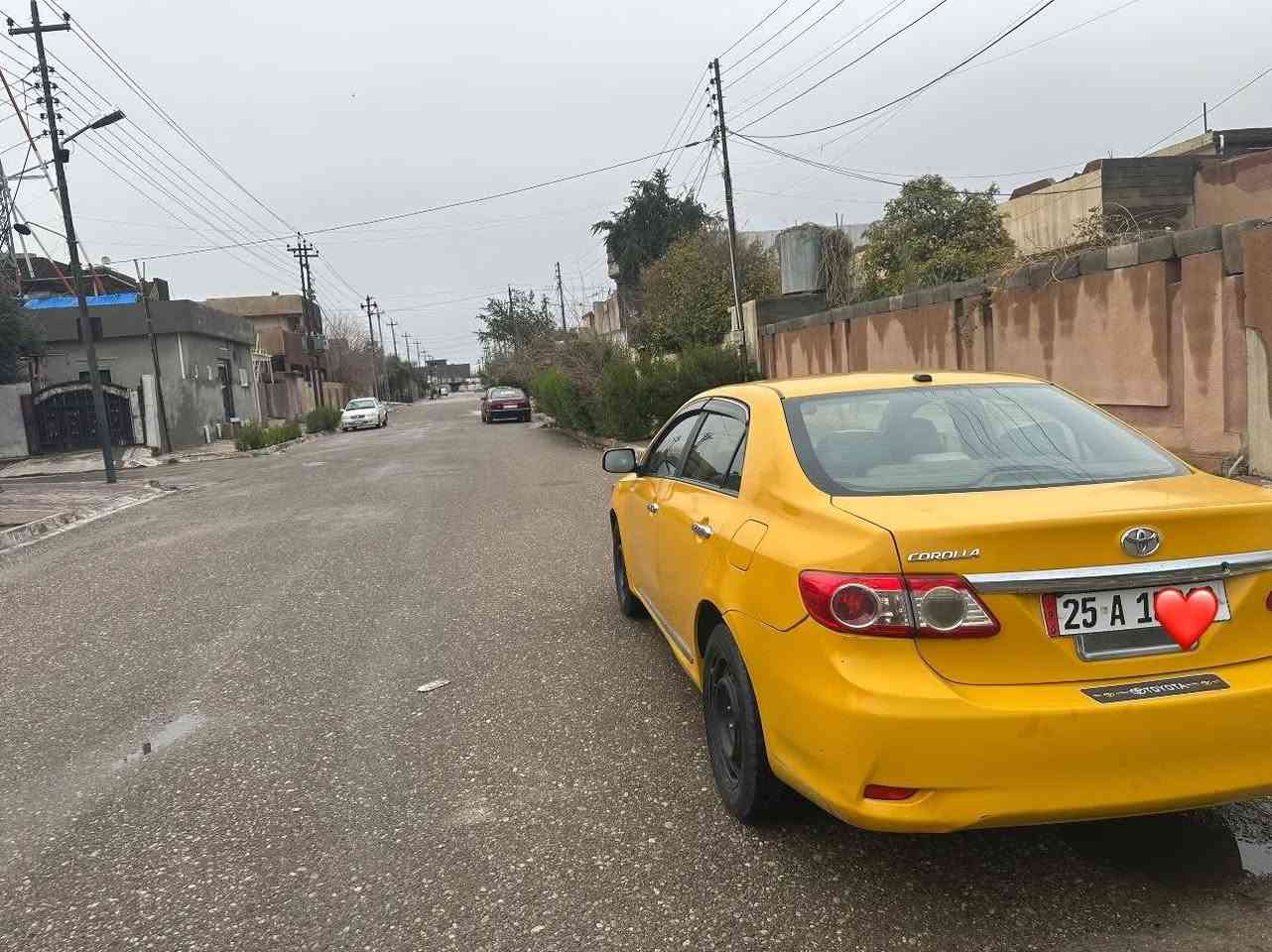 السلام عليكم كورلا للبيع 2011
رقم كركوك بسمنه سنويه لل٣٠ دفتر بانزين بيها 

محرك بي صوت وينقص (يصرف) ضررها جامرلغ سايق مبدل بدون دواخل باب السكن الخلفي مصلح نفسه يعني قطعه وحده مبدله السهر ١١٥ بيها مجال قليل حيل خاص ماجاوب اتصل عالرقم :***********
