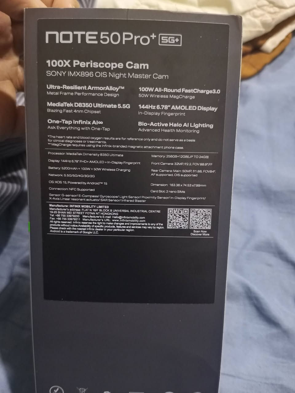 انفنكس نوت 50 برو بلاس 5G اخذته ب 500 الف جهاز راقي رايده ب 375
مكان البصره


**إذا كنت صاحب هذا الإعلان وتريد حذفه لأي سبب، رجاءا أرسل رسالة إلى الدعم الفني**