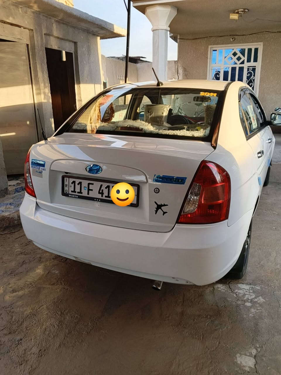 السلام عليكم اكسنت 2011 الشركه العامه السياره كلش جديده واستخدام شخصي شاشه كامره دواره  سويج عدد 2 لايت زنون شمسي بلادي صدر امامي خلفي جديد تخم تاير جديد تبريد ثلج  تدفئه السياره مرتبه ومتعوب عليه: مراوس براس الثور او سوناتا اوبتما :  مكاني بغداد
لااتصال ***********
