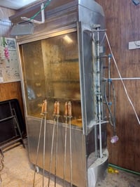 شوايه دجاج 350 سل ستيل 07727804233