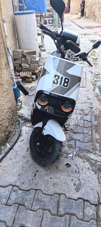 دراجة شحن نضيف ٦ بطاريات صار شهر من امبدلهن شاحنة جديدة السعر ٦٥٠ اوبي...