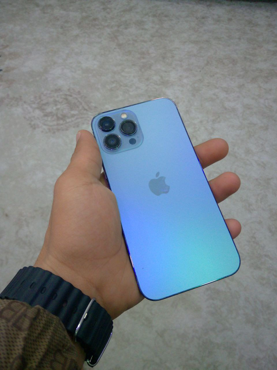 سلام عليكم
للبيع آيفون 13 برو ماكس 

جهاز نضيف وكله شغال فيس إيدي صوت كأمره سيم كارت جهاز كله شغال 

مبدل شاشه وضهر وكامره ٣ وبطاريه ام النسبه نوعيات جيدا 

ذاكره 256  

تك شريحه

جهاز كلشي ماويا 

مكان كوت فلاحيه

 سعره ٤٢٥ وبي مجال 

واتس ***********

اتصال ***********
