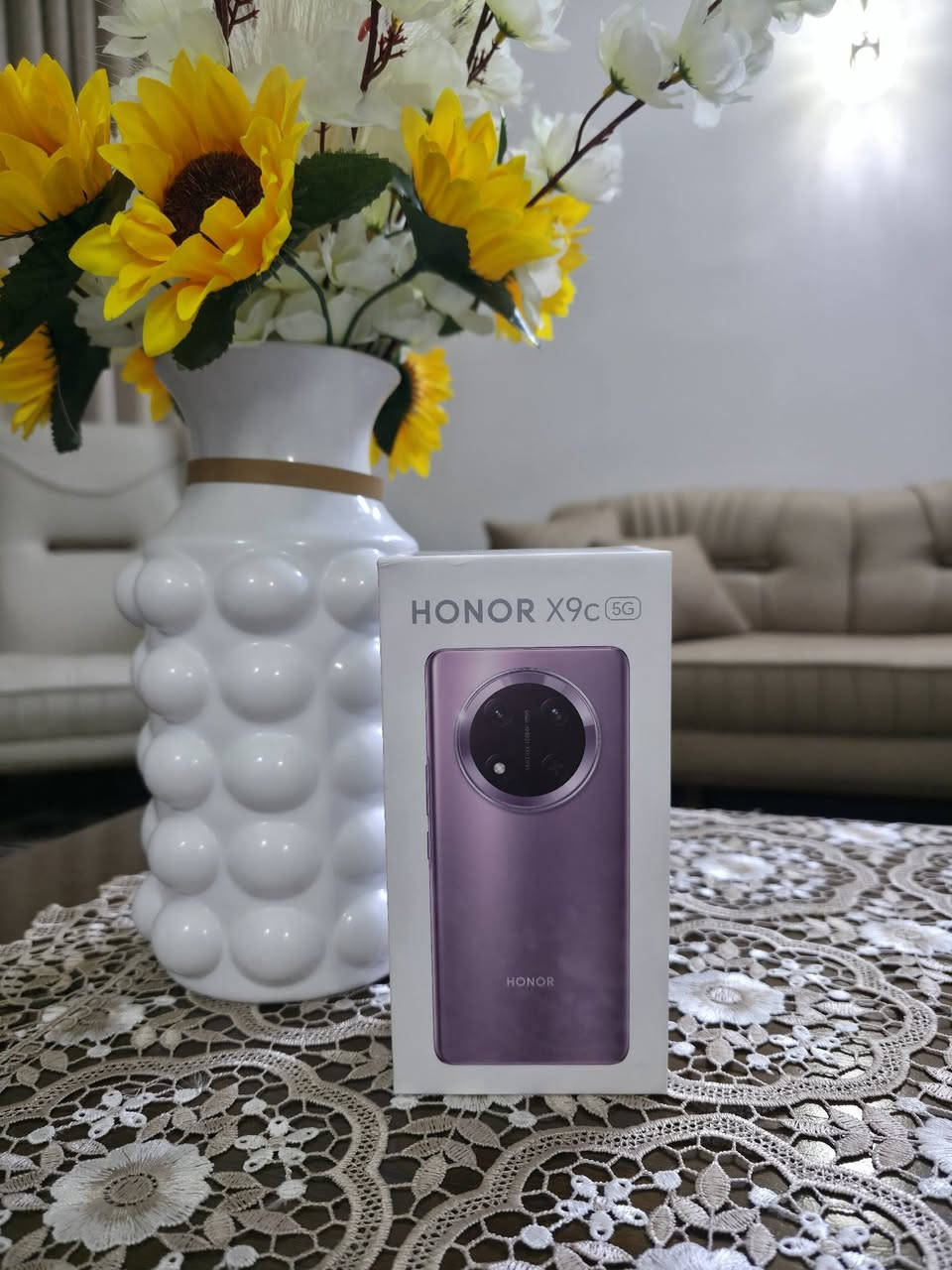 اللهم صلي على محمد وال محمد
HONOR X9C 5G
ذاكره 256
عشوائيه 8
جهاز مكفول من كلشي 
بدون ملحقات فقط الكارتون 
السعر 250
العنوان بغداد حي الجهاد 
***********
