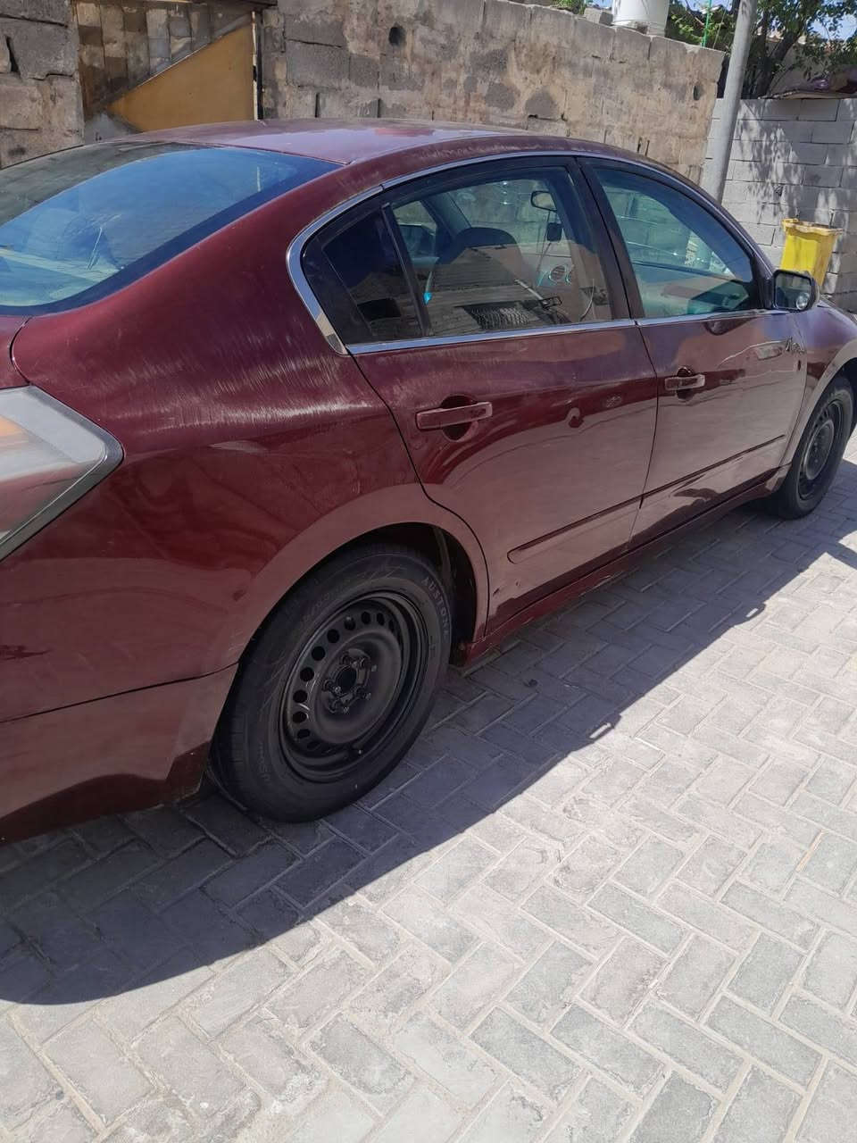 نيسان التما 12 وارد امريكي معلكه على 60 ماتمشي عقل الكير ضارب وتبريد مايشتغل سياره حداده وتخم تاير ومكينه السعر 55 وبيه مجال رقم بصره انكليزي اي استفسار على الرقم ‏‪***********‬‏
