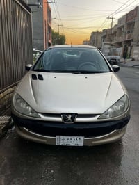 من رخصة الادمن المحترم  بيجو للبيع 206 موديل 2009 مصبوغة حزام اثر جراد...