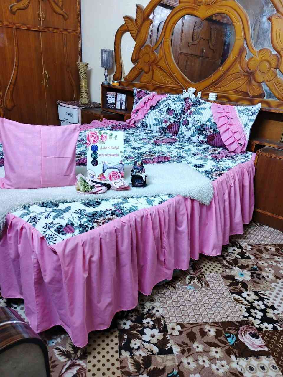 فرشه قماش خاولي 💯🪡🧵
حسب قياس والطلب قياس ١٨٠في٢٠٠ 🪡💯🧵
توصيل كربلاء وجميع المحافظات 🚖
اي استفسار ع واتساب ***********💸
