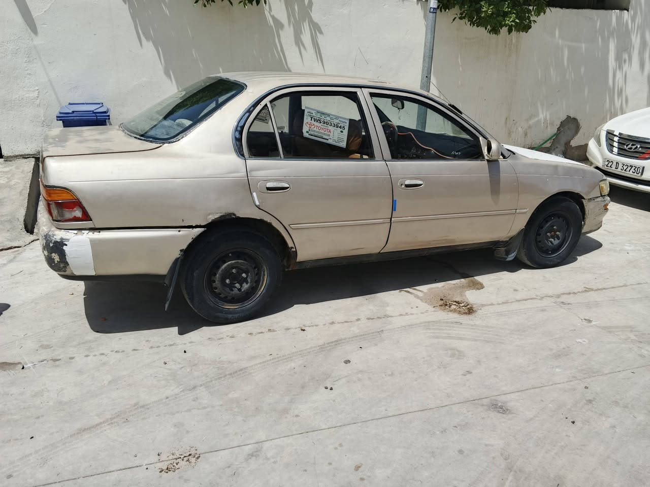 للبيع#
كورلا موديل 94 سنوية جديده بشرط التحويل كير اوتوماتيك محرك 1600 رقم بغداد السعر 48 مكان السيارة جلولاء الاتصال بالرقم 
***********
