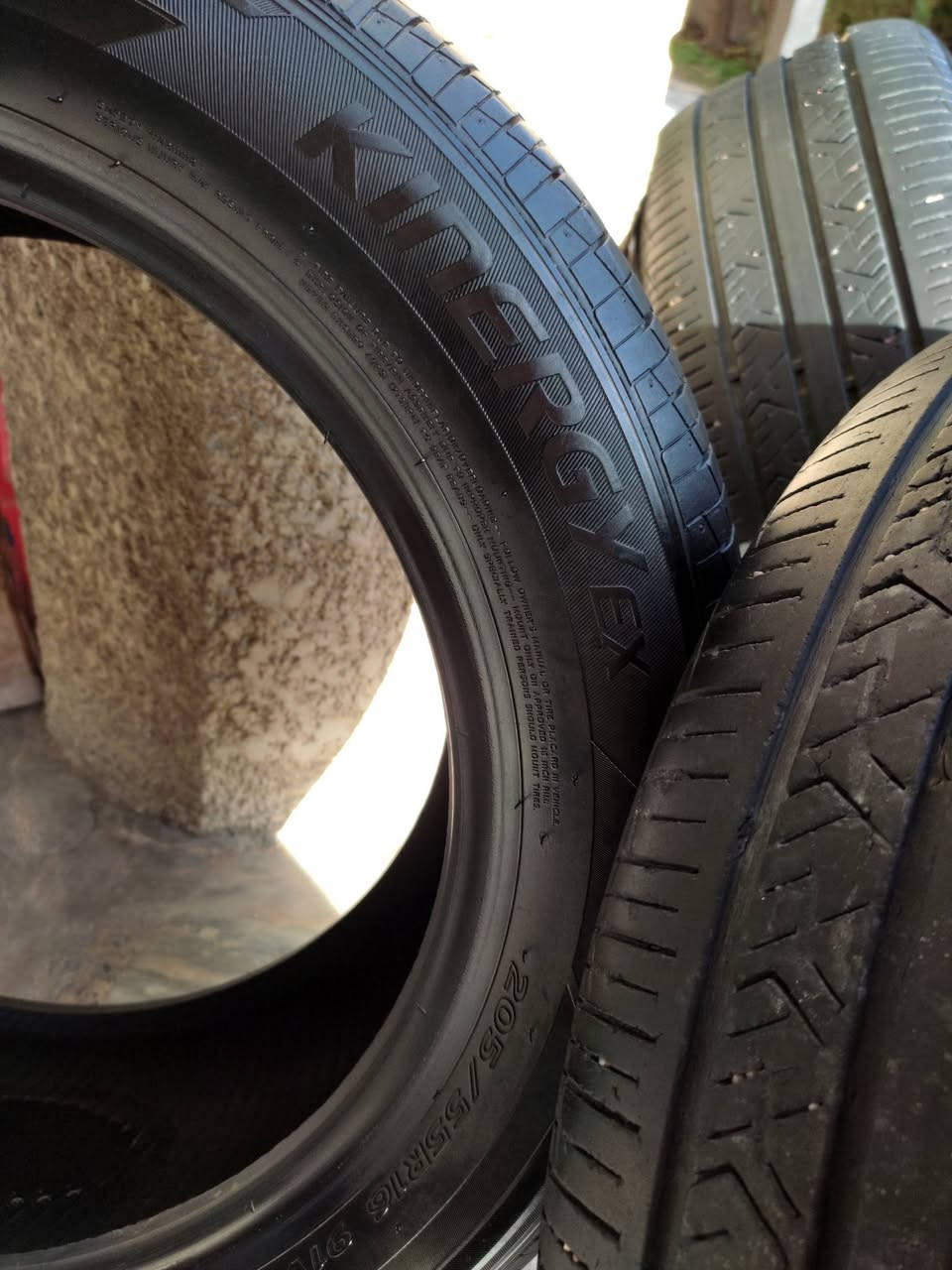 سلام عليكم نوع هونكوك  تأيرات كورلا حديث العدد 3... حجم16/55/205 حرف R مستعمله للبيع العنوان بغداد السيدية رقم الهاتف ***********
